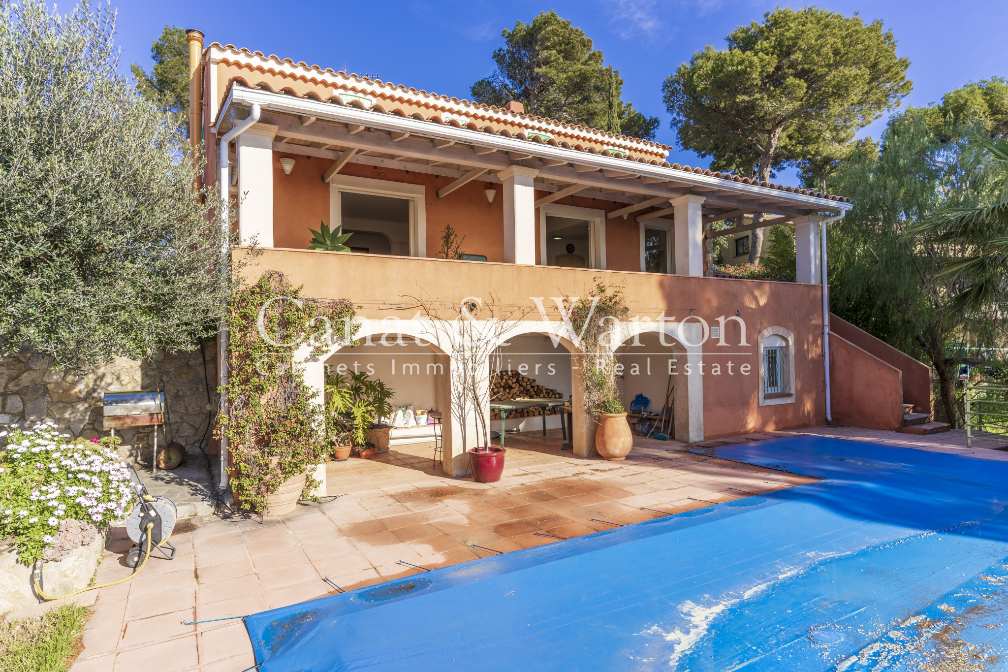 Vente HYERES VUE MER EXCEPTIONNELLE Hyères maison / villa à vendre Hyères