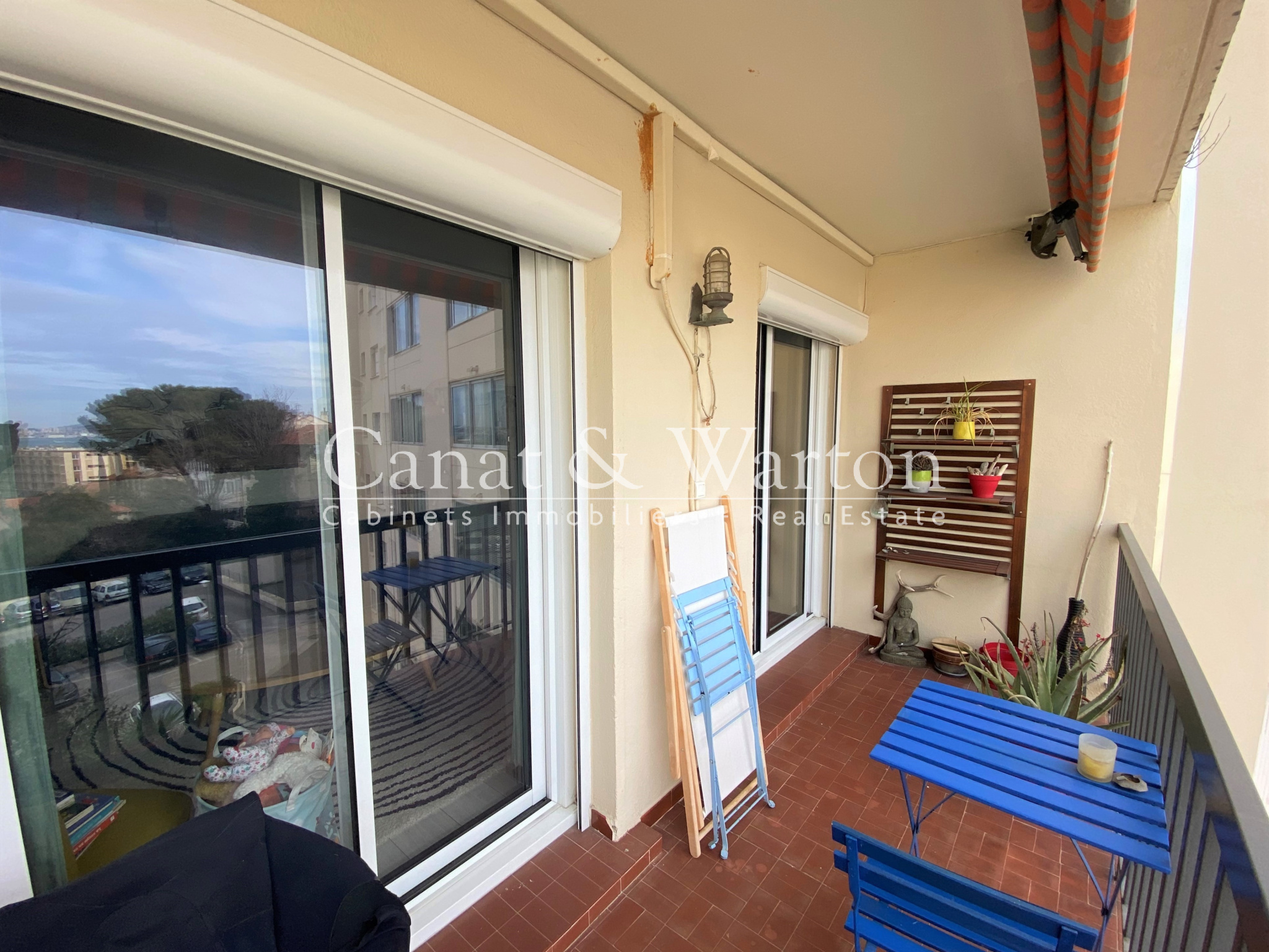 Vente TOULON MOURILLON APPARTEMENT T3 VUE MER Toulon appartement à vendre Toulon