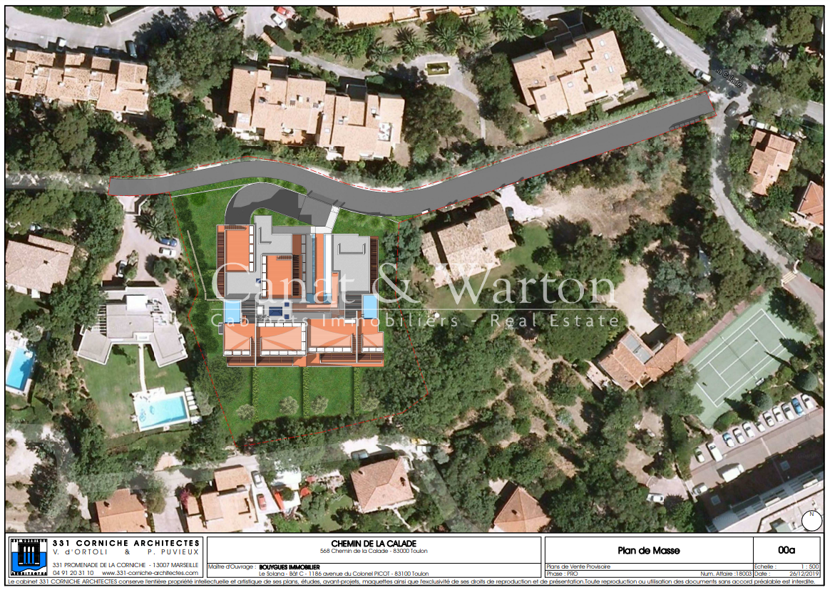 Vente Programme Neuf Bleu Calade CAP BRUN Toulon Appartement 