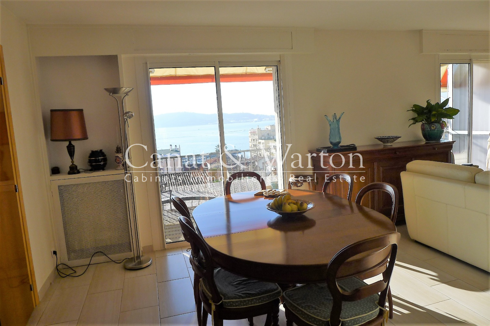 Vente Appartement vue mer exceptionnelle dernier etage Mourillon vue mer Toulon appartement à